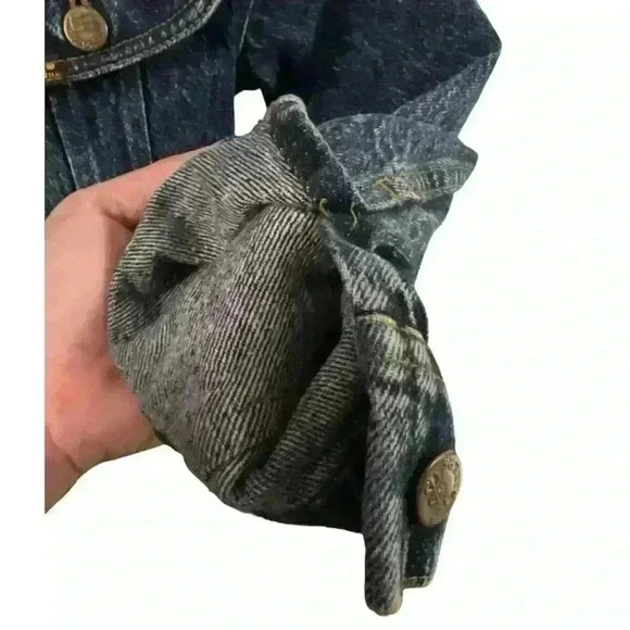 VINTAGE 80s Lee denim jean jacket - Picture 11 of 16